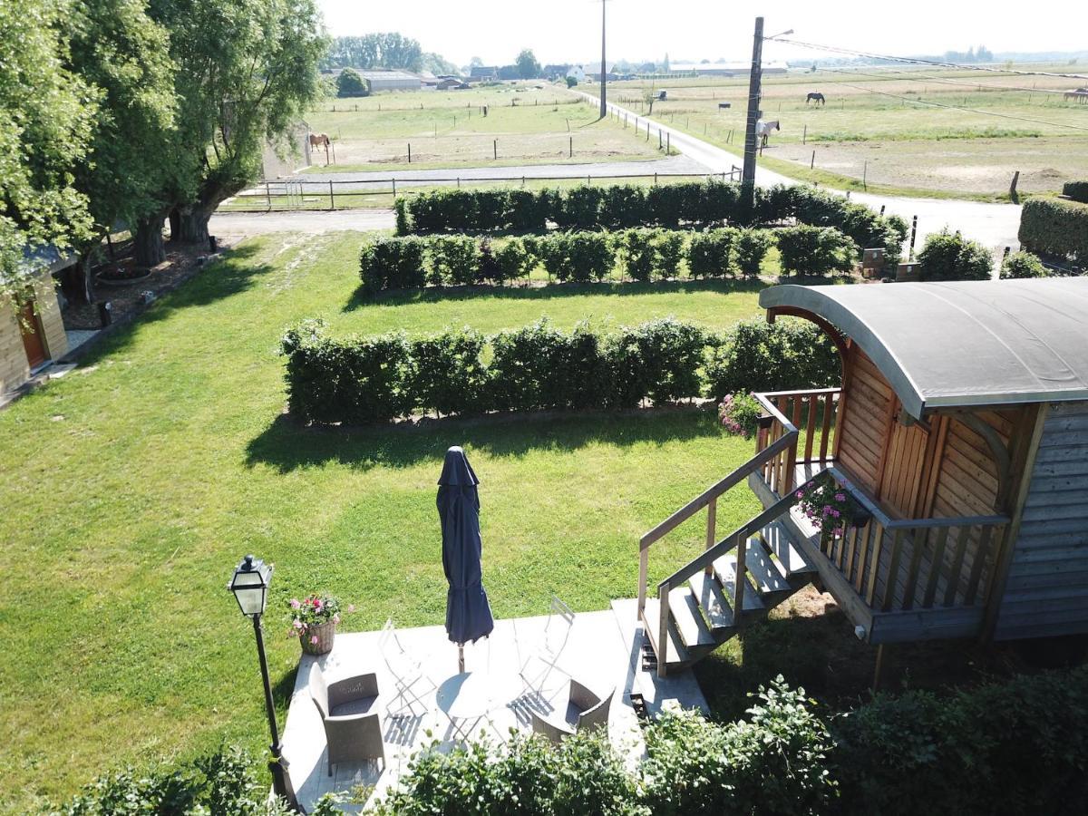 Camping Des Saules Jurbise エクステリア 写真